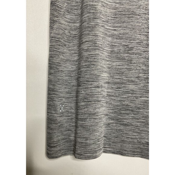 Lululemon Metal Vent Tech Shirt Men's Large Gray Short Sleeve Gym Running Top - Picture 7 of 12